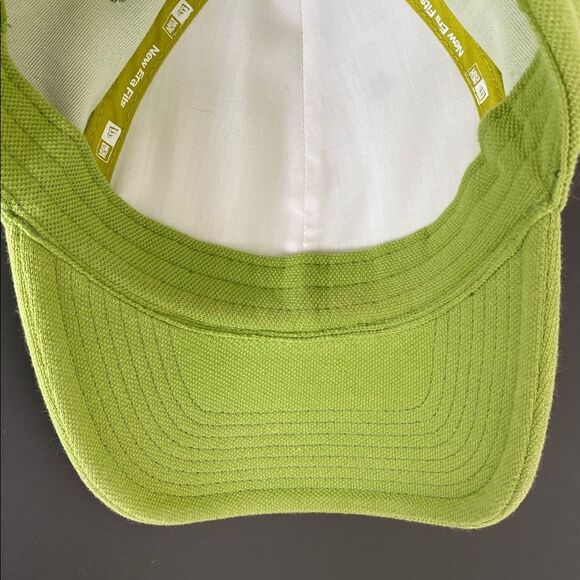 New Era Women's Lime Green & Pink Boston Red Sox Baseball Hat Cap Street Casual - Picture 9 of 10